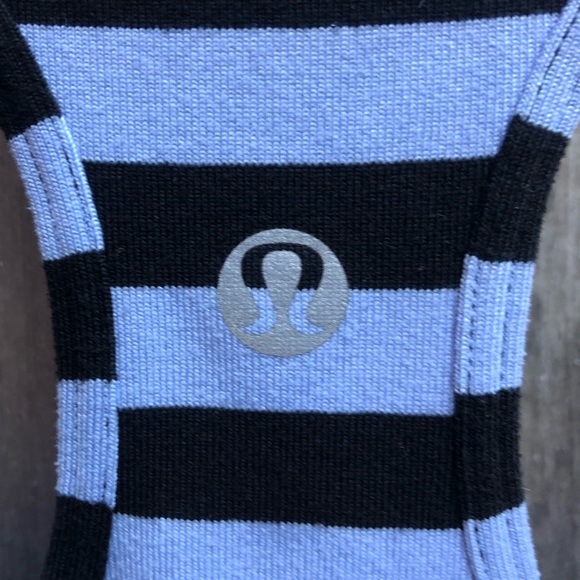 Lululemon striped racerback tank top - Picture 3 of 4